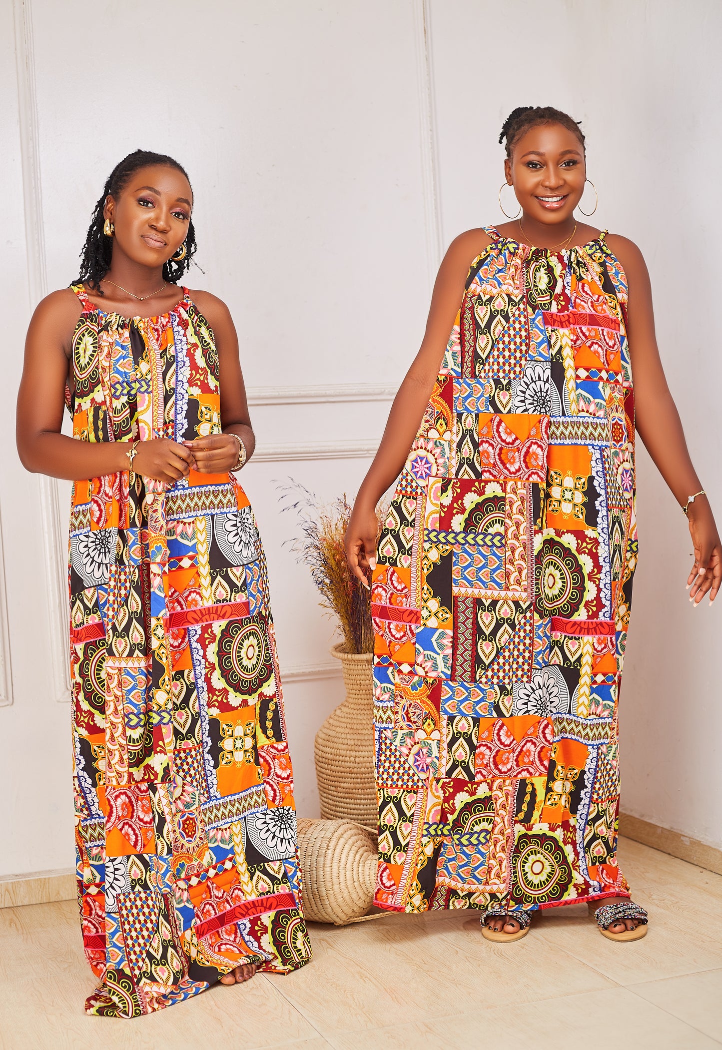 ANNA Boubou Dress| Ready-To-Wear| Nigerian Dress|Ankara Maxi Dress |African Print Dress.