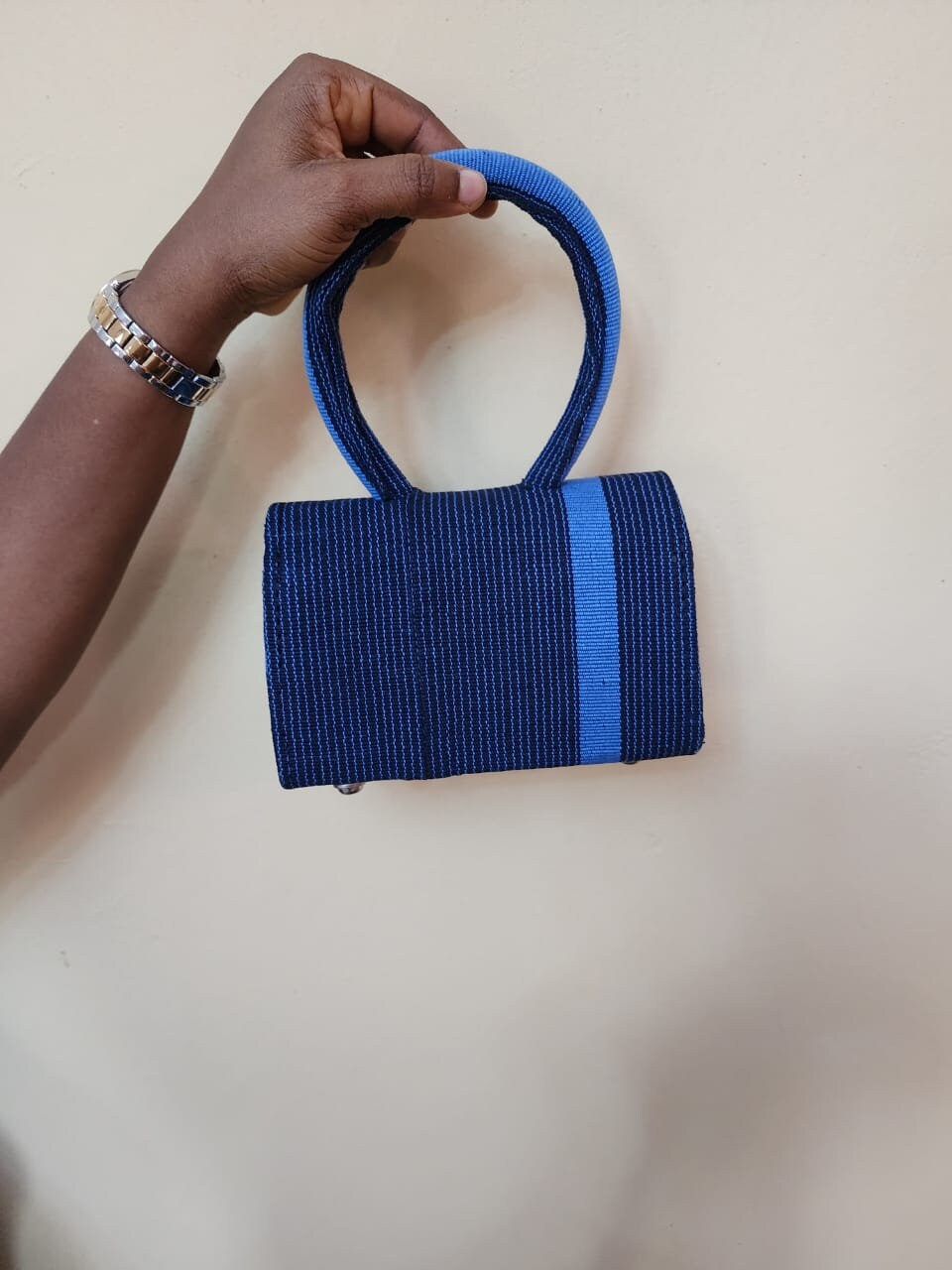 ASAKE Handmade Bag, Asooke fabric, Handwoven handbag