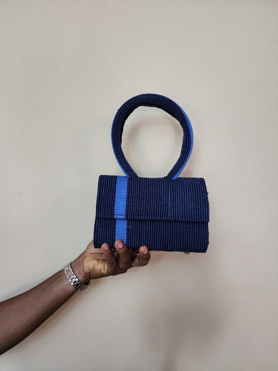 ASAKE Handmade Bag, Asooke fabric, Handwoven handbag