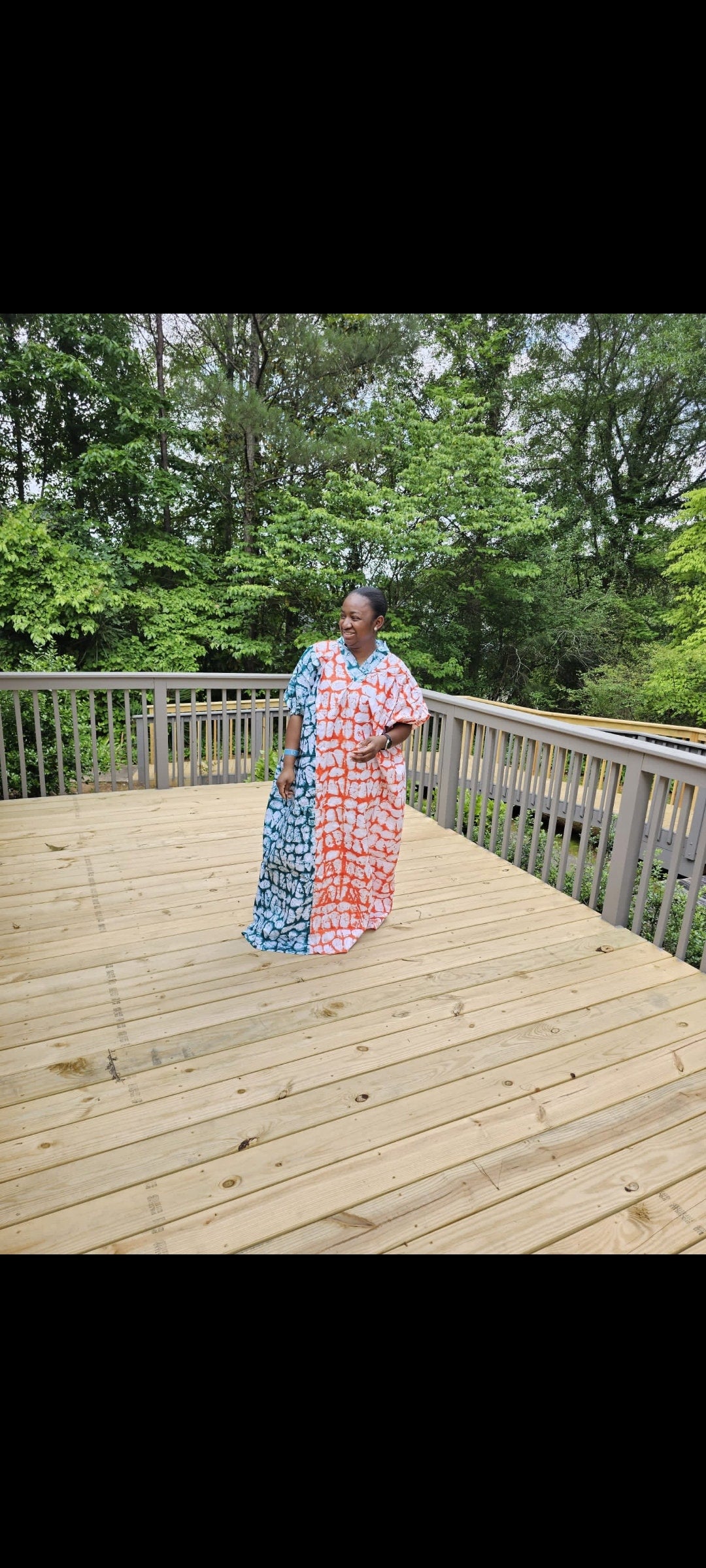 LADE Adire Bubu| Maxi Dress| Ready-To-Wear|Nigerian Dress |Ankara Dress |African Boubou Maxi Dress.